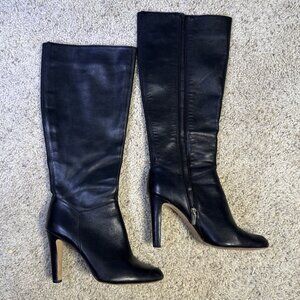 Women’s Vince Camuto Meted a Knee High Boots Black Size 8m/38